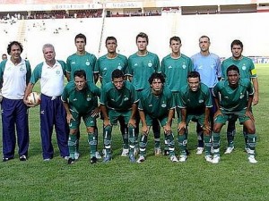 Guarani na última vitória contra o Botafogo: Buzzetto, Xandão, Lino e Danilo Silva; Robinho, Macaé, Dimas, Vítor Rossini e Rogério; Lê e Talles